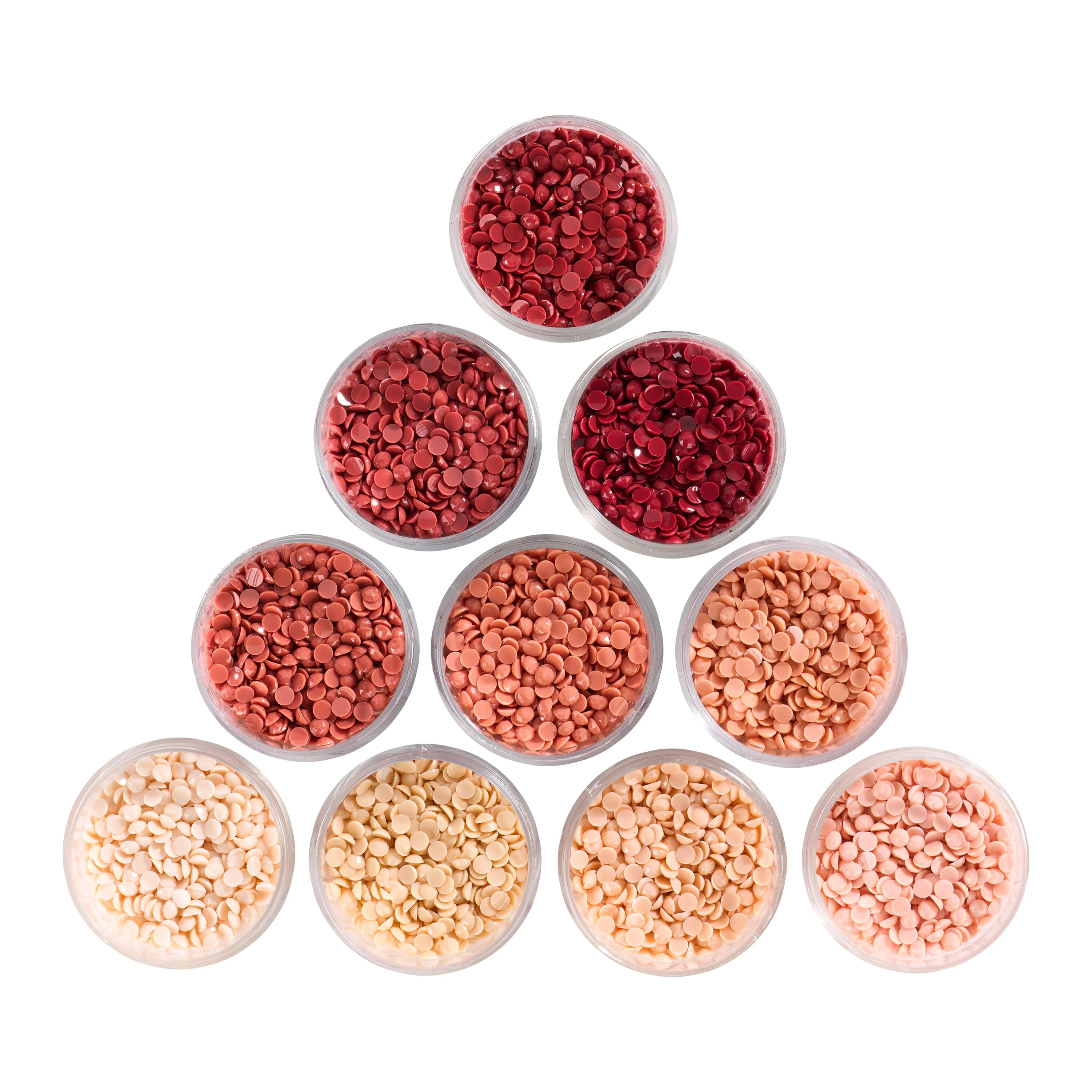 Bling Diamonds – Blushed Rosy Tones Round (Set of 10) - Image 4
