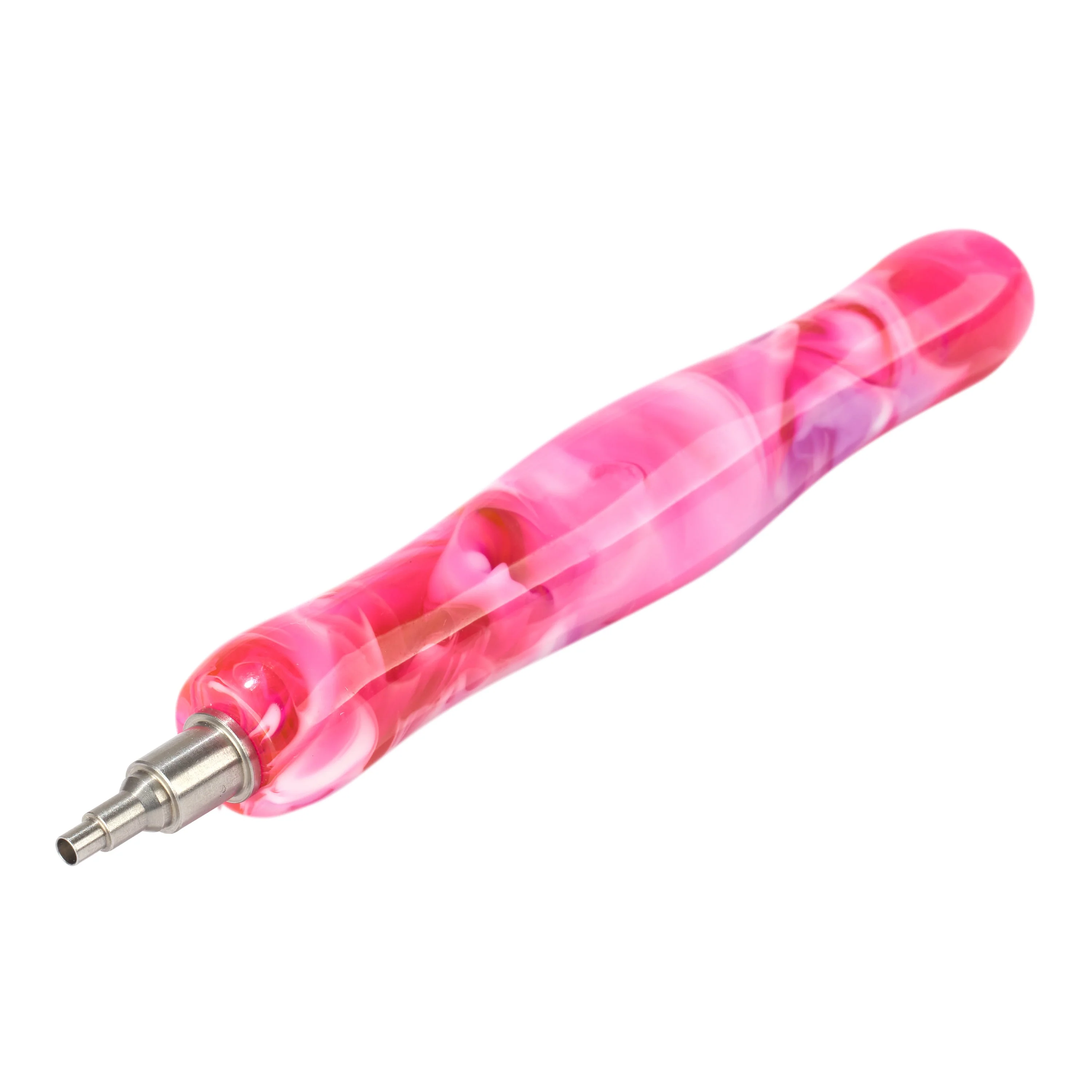 Twist-On Dual-Threaded Premium Drill Pen – Blooming Rosette Swirl - Image 3