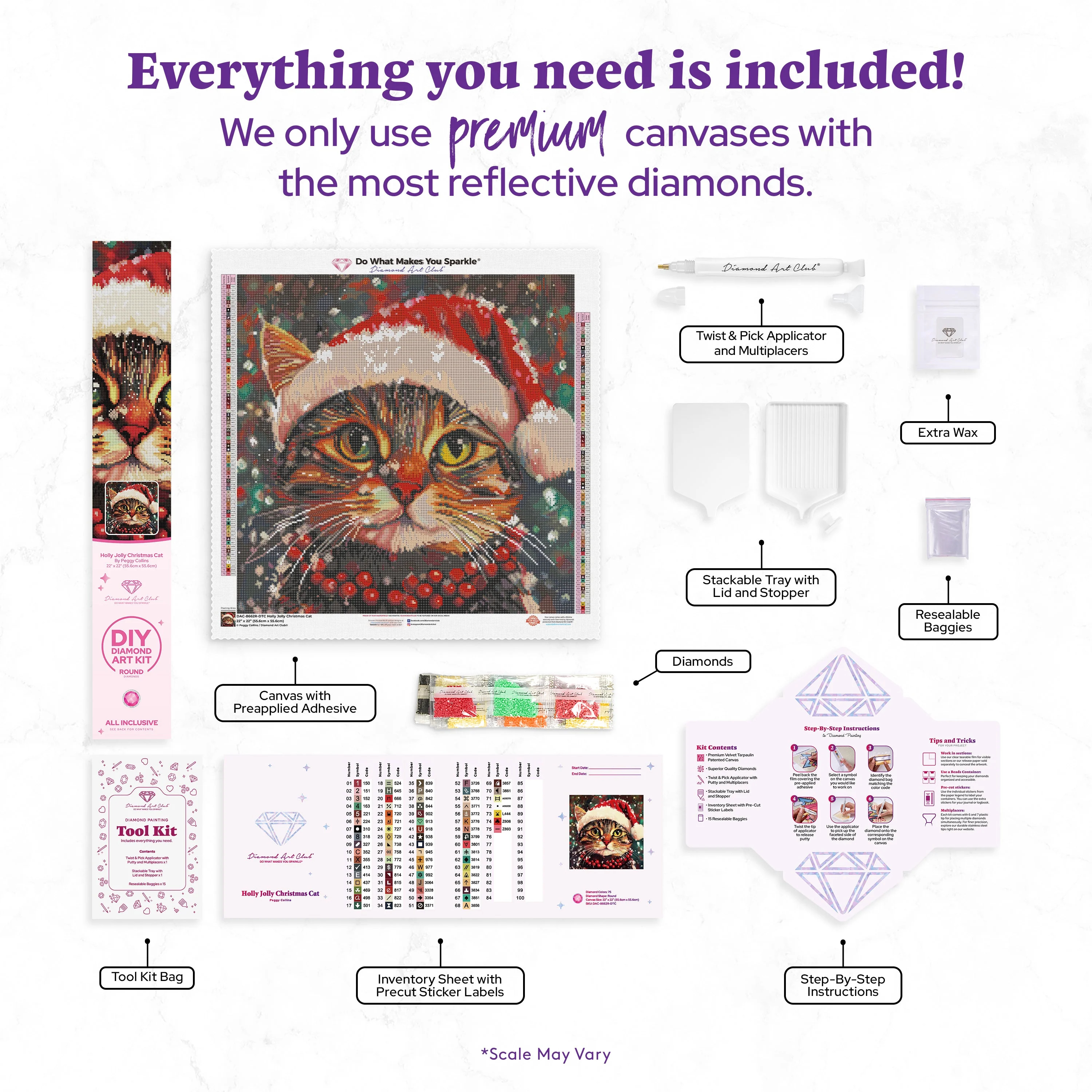 Holly Jolly Christmas Cat - Image 3