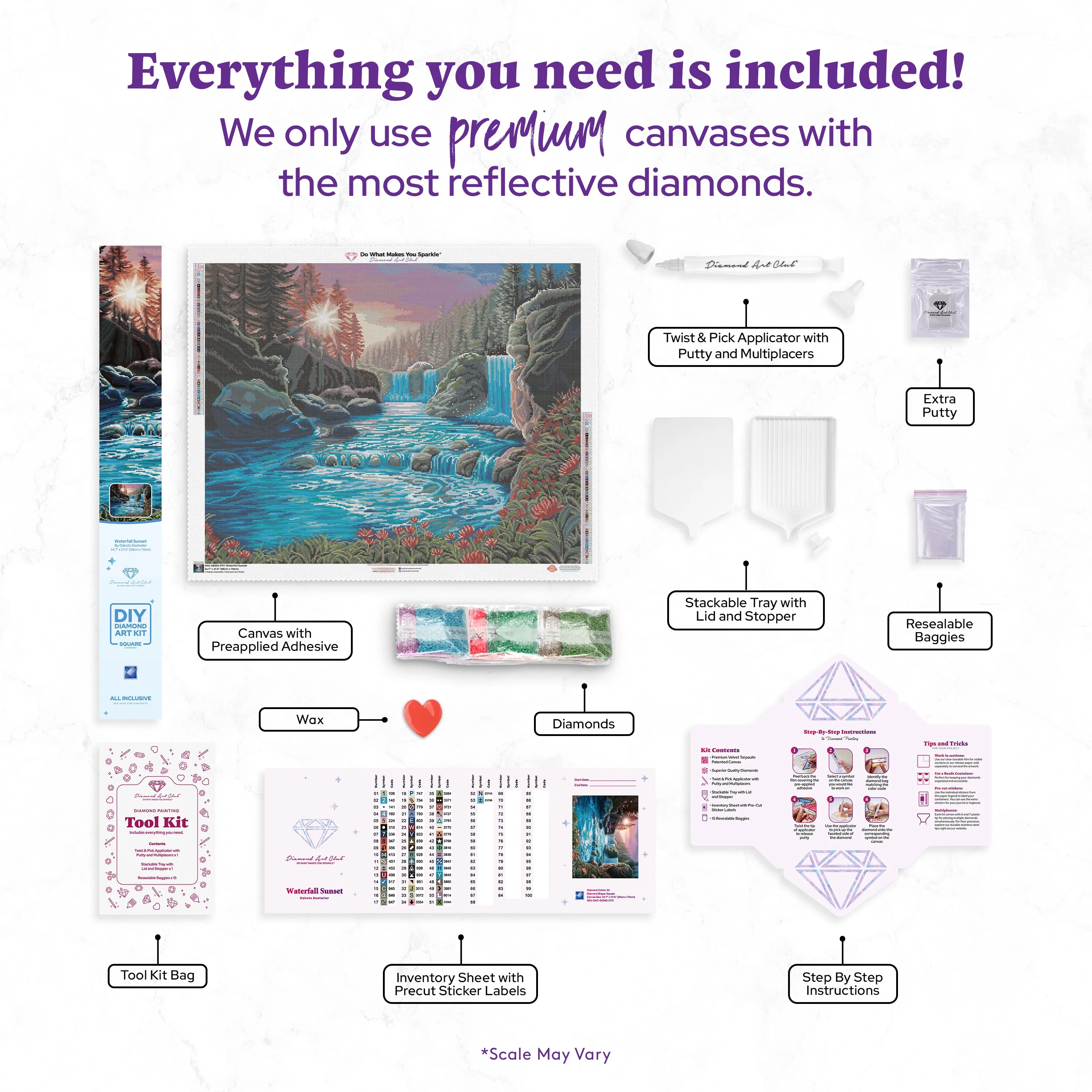 Waterfall Sunset - Image 3